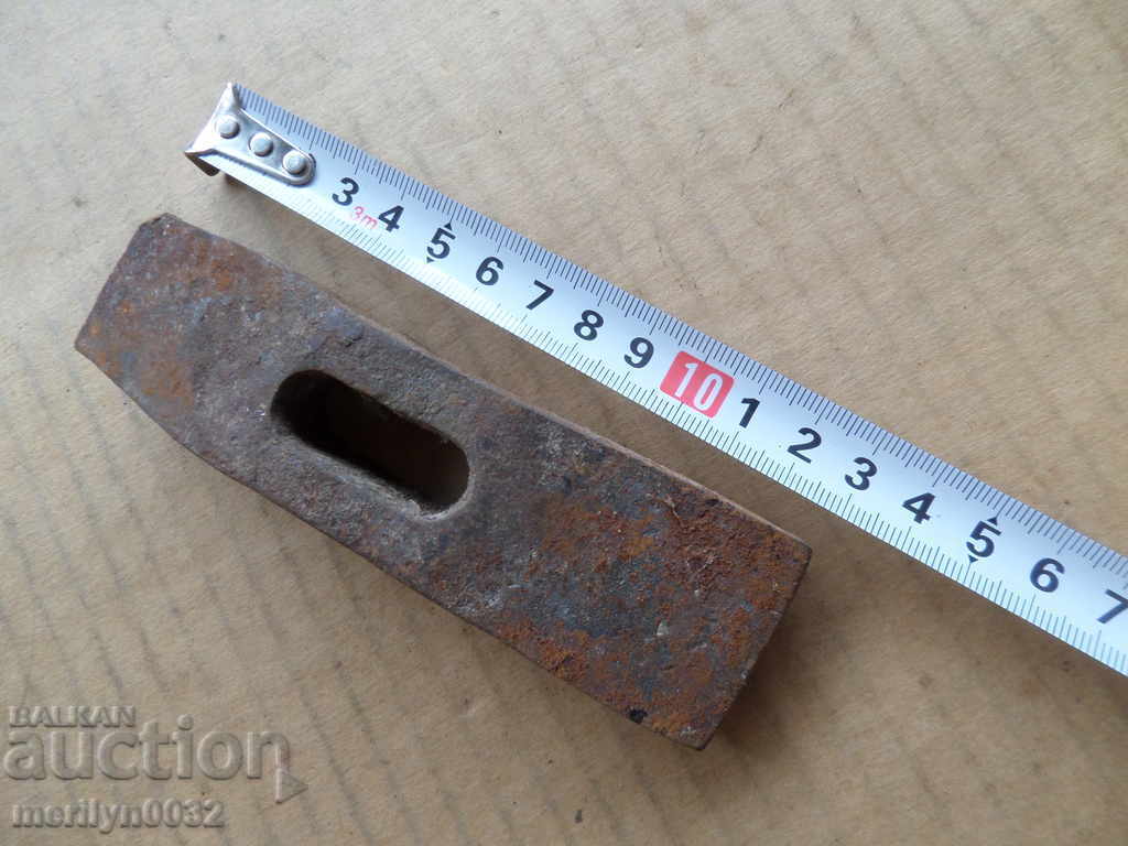 Very old hammer for cut stone over 100 years, wrought iron with price 35.00 BGN | € 17.90 Very old hammer for cut stone over 100 years, wrought iron with price 35.00 BGN | € 17.90