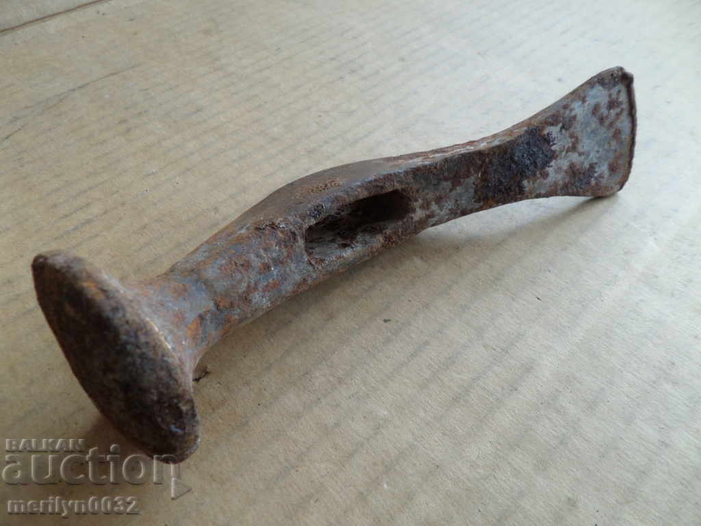 Very old hammer over 100 years, wrought iron old instrument - 5 Very old hammer over 100 years, wrought iron old instrument - 5