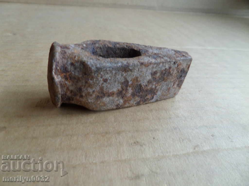 Auction Very old hammer over 100 years, wrought iron old instrument Auction Very old hammer over 100 years, wrought iron old instrument