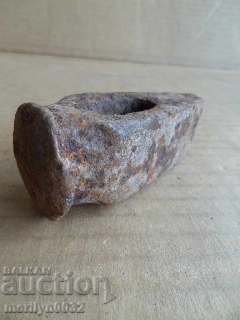 Very old hammer over 100 years, wrought iron old instrument - 5 Very old hammer over 100 years, wrought iron old instrument - 5