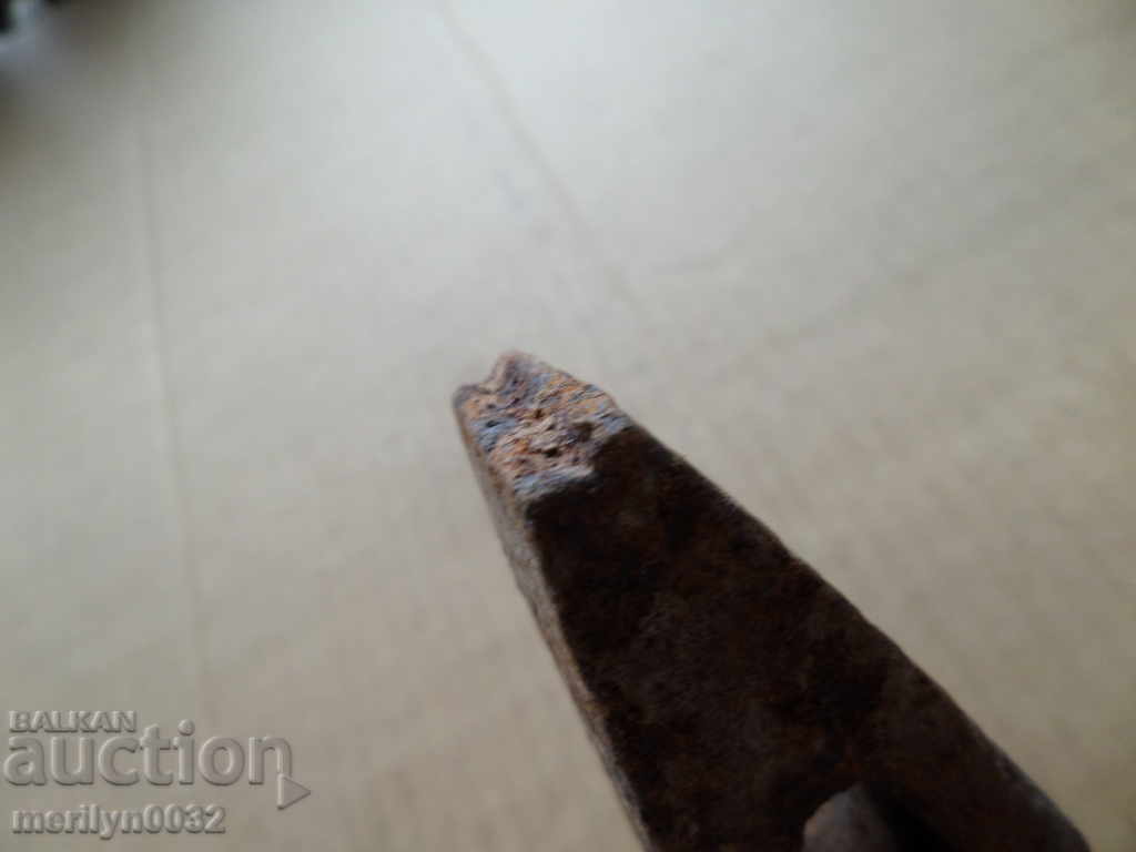 Very old hammer over 100 years, wrought iron old instrument - 7 Very old hammer over 100 years, wrought iron old instrument - 7