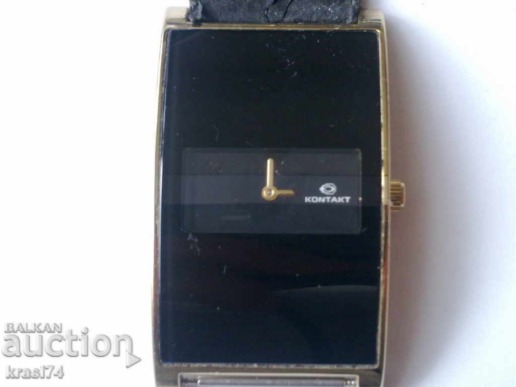 Gold watch KONTAKT with price 12.00 BGN | € 6.14 Gold watch KONTAKT with price 12.00 BGN | € 6.14