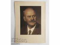 Old antique large photo photograph on cardboard 1933