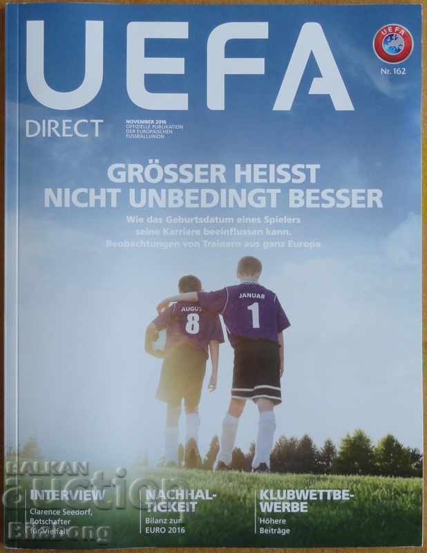 UEFA Official Magazine - UEFA Direct, No 162/November 2016