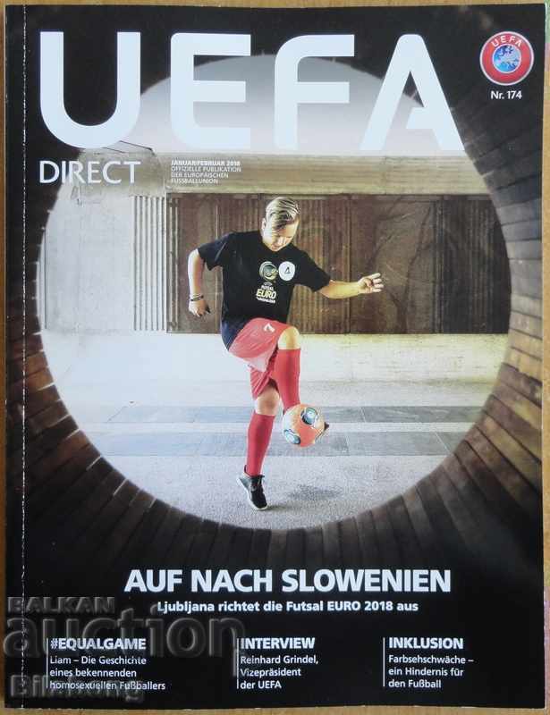 Επίσημο περιοδικό UEFA - UEFA Direct, No 174/Ιανουάριος 2018 Επίσημο περιοδικό UEFA - UEFA Direct, No 174/Ιανουάριος 2018