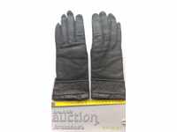 Mănuși damă piele naturală 7,3/4 Velur Lovech