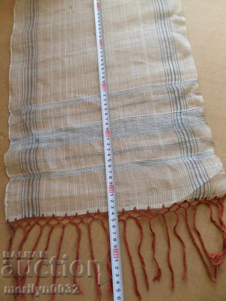 An old hand-woven cloth embroidery - 5 An old hand-woven cloth embroidery - 5