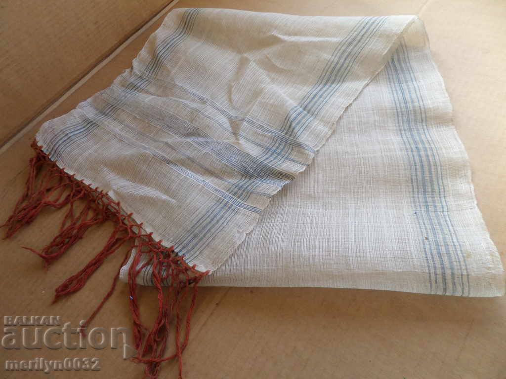 An old hand-woven cloth embroidery - 7 An old hand-woven cloth embroidery - 7
