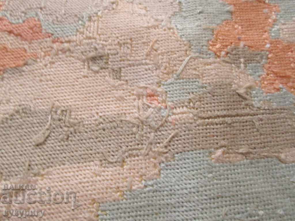 Hand sewn large rectangular tapestry - 5