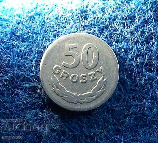 50 гроша 1949 Полша