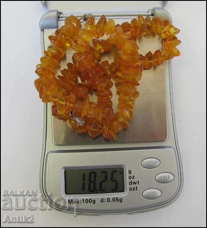 Ladies necklace - natural baltic amber - 7 Ladies necklace - natural baltic amber - 7