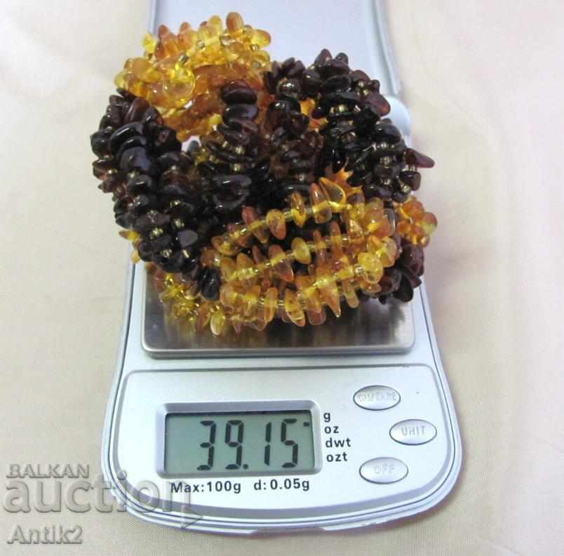 Ladies necklace - natural baltic amber - 5 Ladies necklace - natural baltic amber - 5