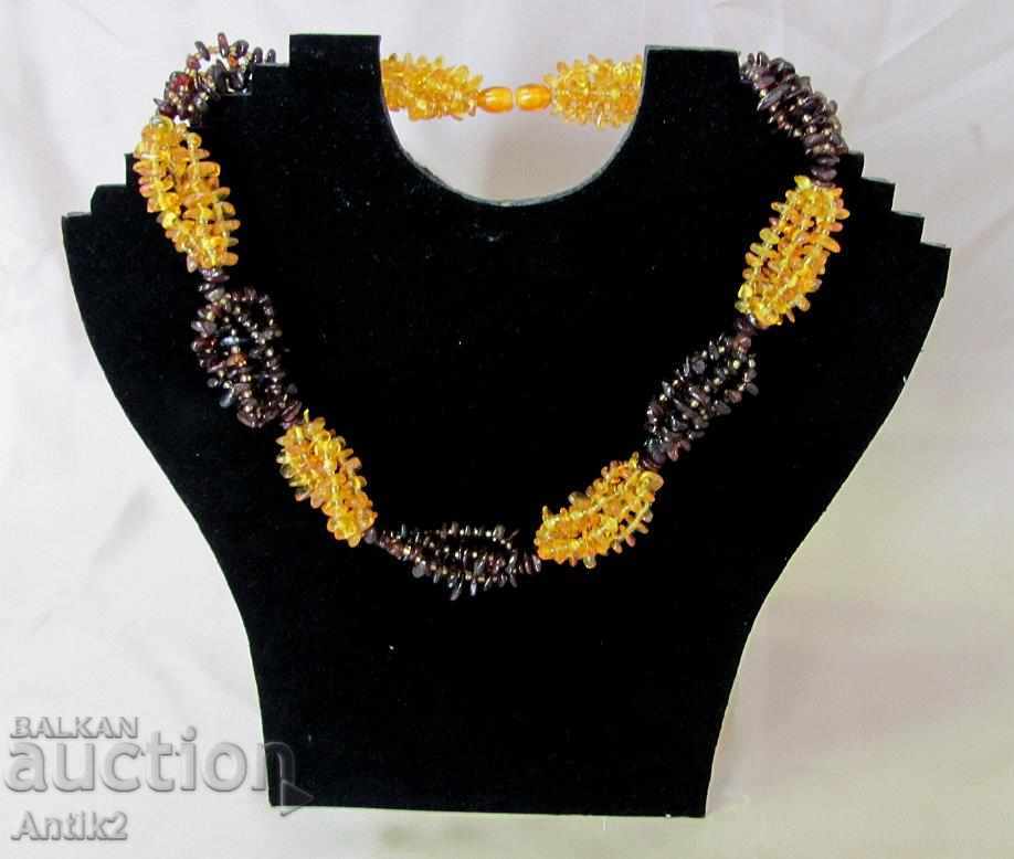 Ladies necklace - natural baltic amber - 6 Ladies necklace - natural baltic amber - 6