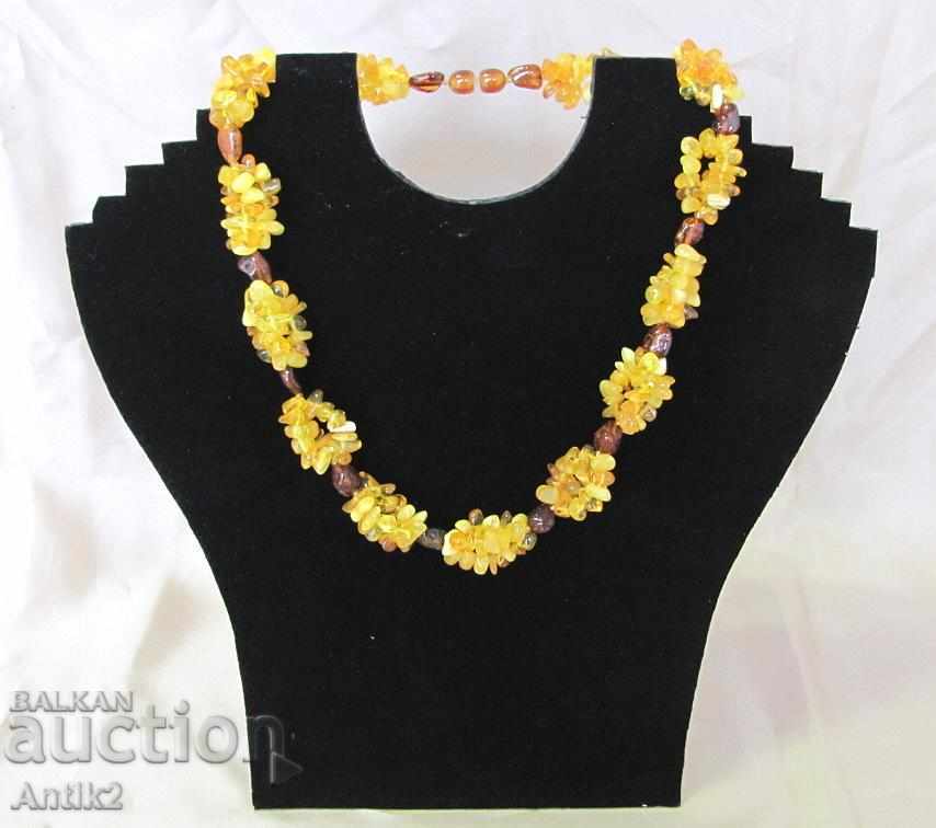 Ladies necklace - natural baltic amber - 6 Ladies necklace - natural baltic amber - 6