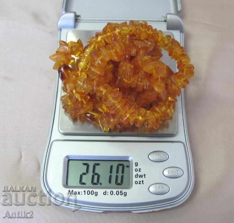 Ladies necklace - natural baltic amber - 5 Ladies necklace - natural baltic amber - 5