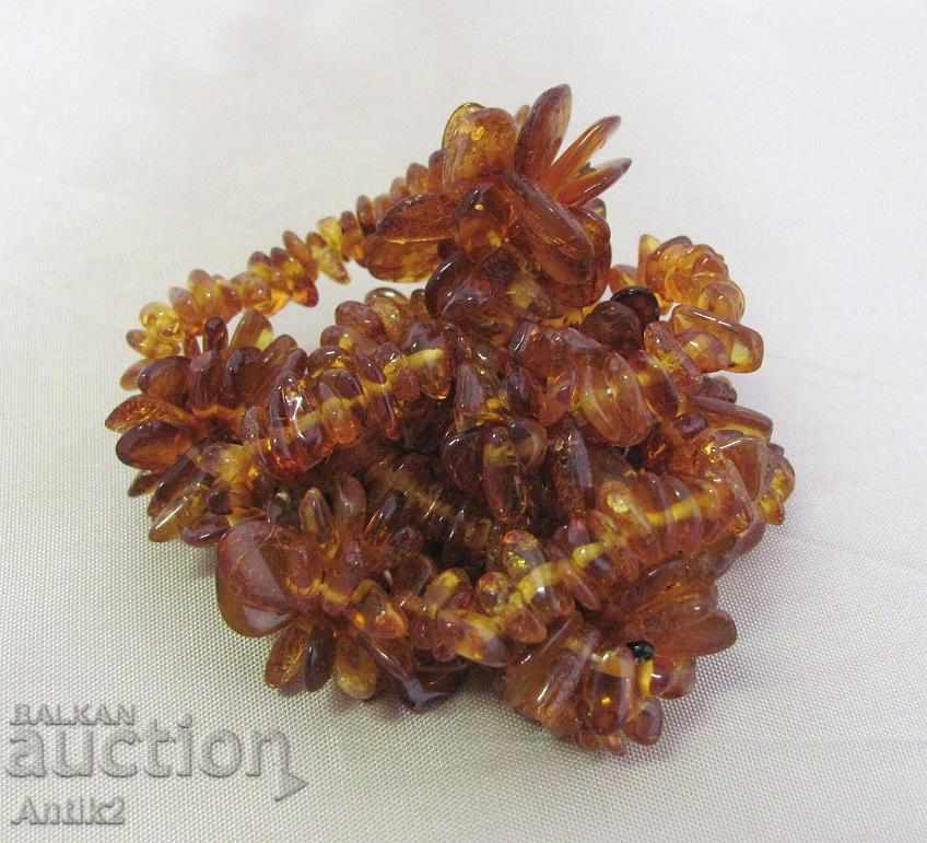 Ladies necklace - natural baltic amber with price 62.50 BGN | € 31.96