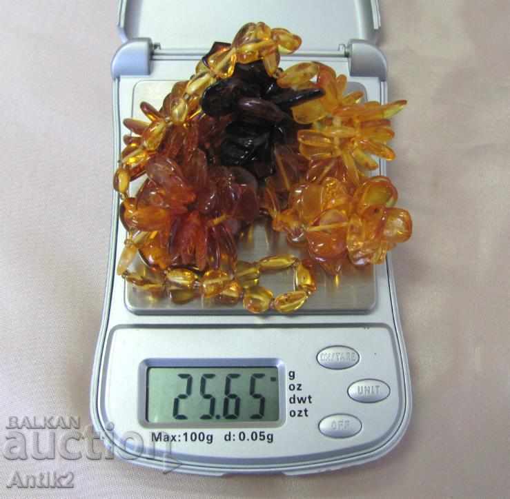 Ladies necklace - natural baltic amber - 6 Ladies necklace - natural baltic amber - 6