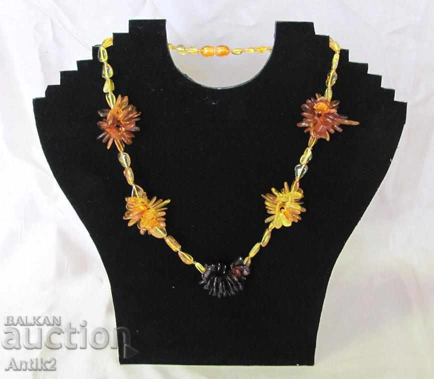 Ladies necklace - natural baltic amber - 7 Ladies necklace - natural baltic amber - 7