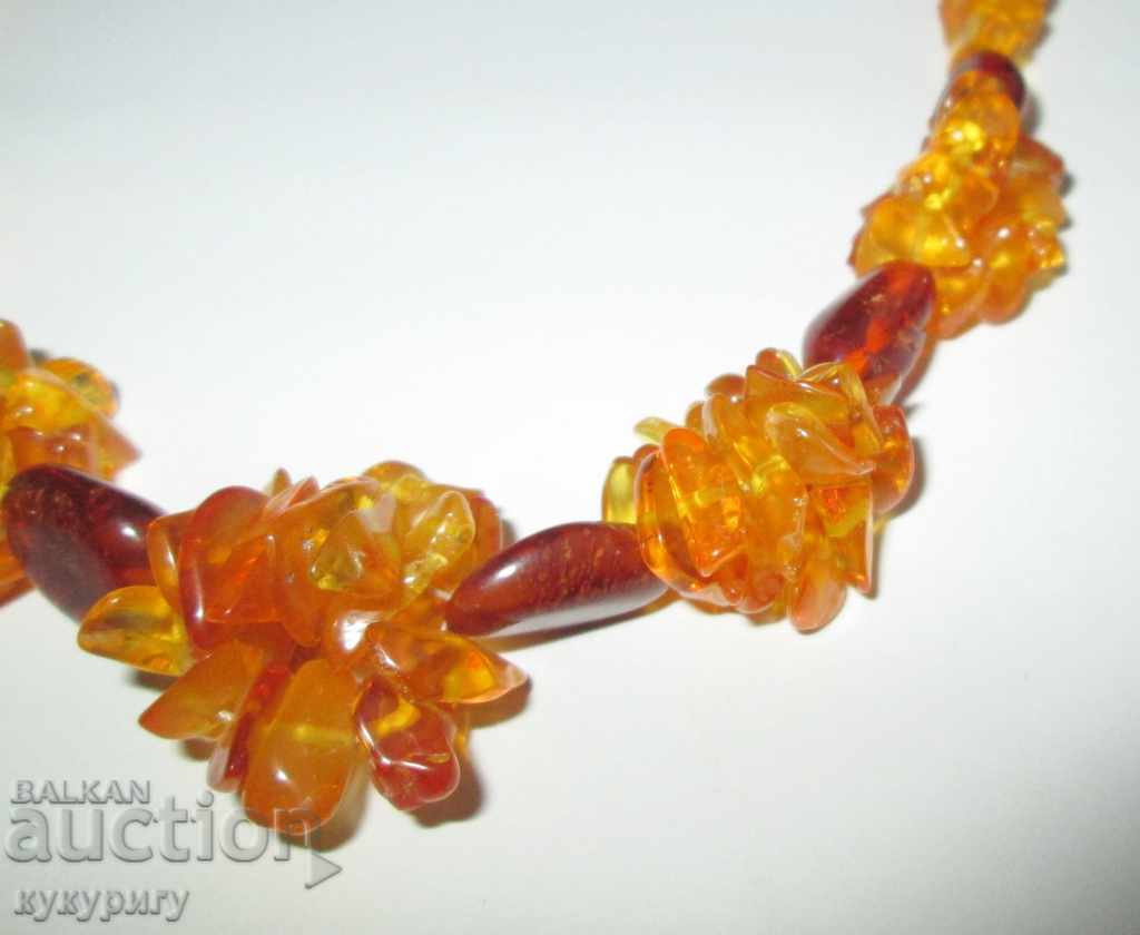 Ladies necklace necklace necklace natural amber natural with price 50.00 BGN | € 25.56