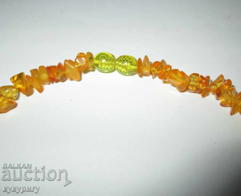 Auction  Ladies necklace necklace necklace natural amber natural