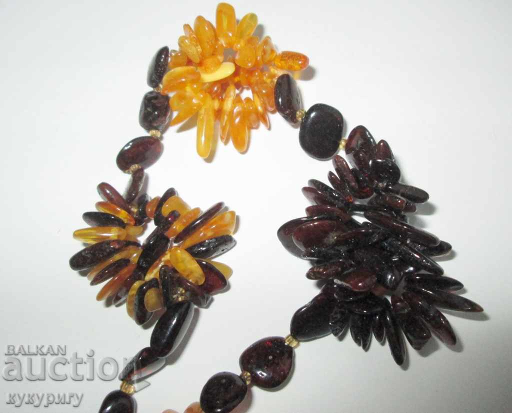 Ladies necklace necklace necklace natural amber natural - 5 Ladies necklace necklace necklace natural amber natural - 5
