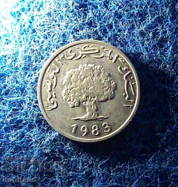 5 Millions Tunis 1983 with price 0.50 BGN | € 0.26 5 Millions Tunis 1983 with price 0.50 BGN | € 0.26