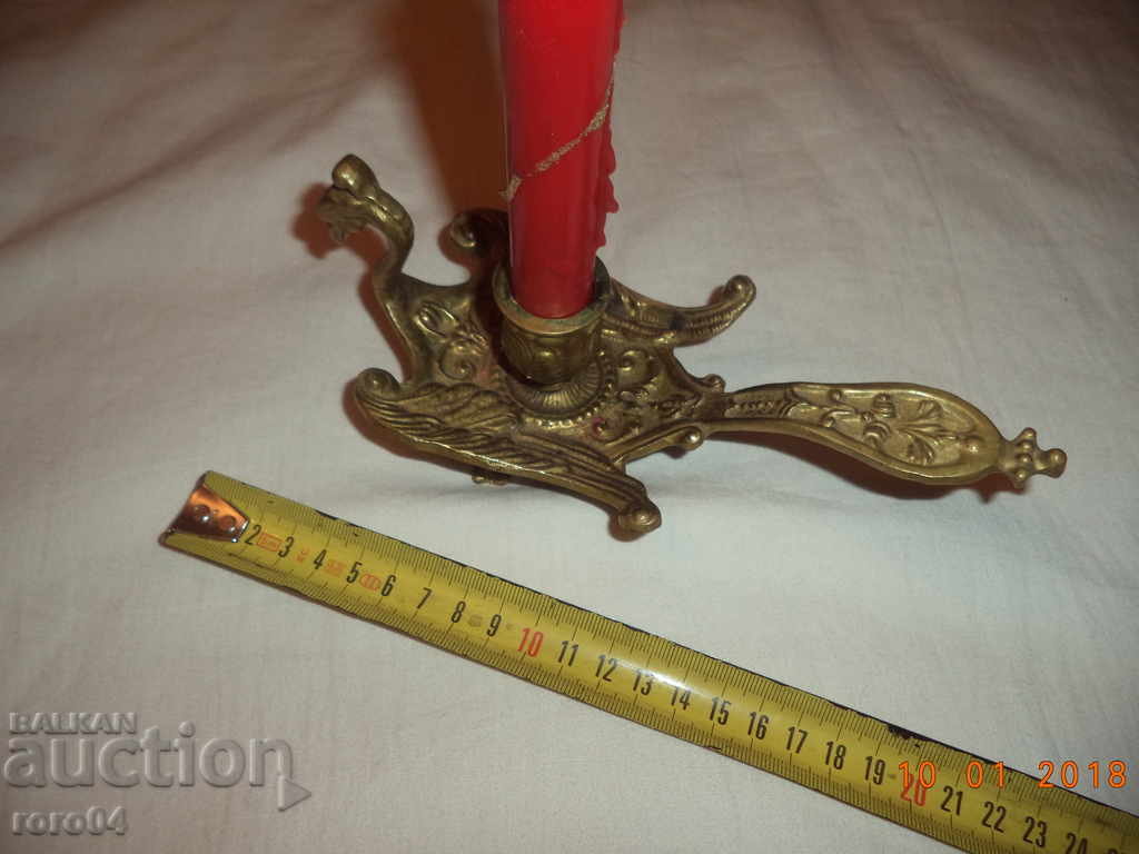 BEAUTY STAR BRONZE CANDLE - WEDDING BABY with price 45.00 BGN | € 23.01 BEAUTY STAR BRONZE CANDLE - WEDDING BABY with price 45.00 BGN | € 23.01