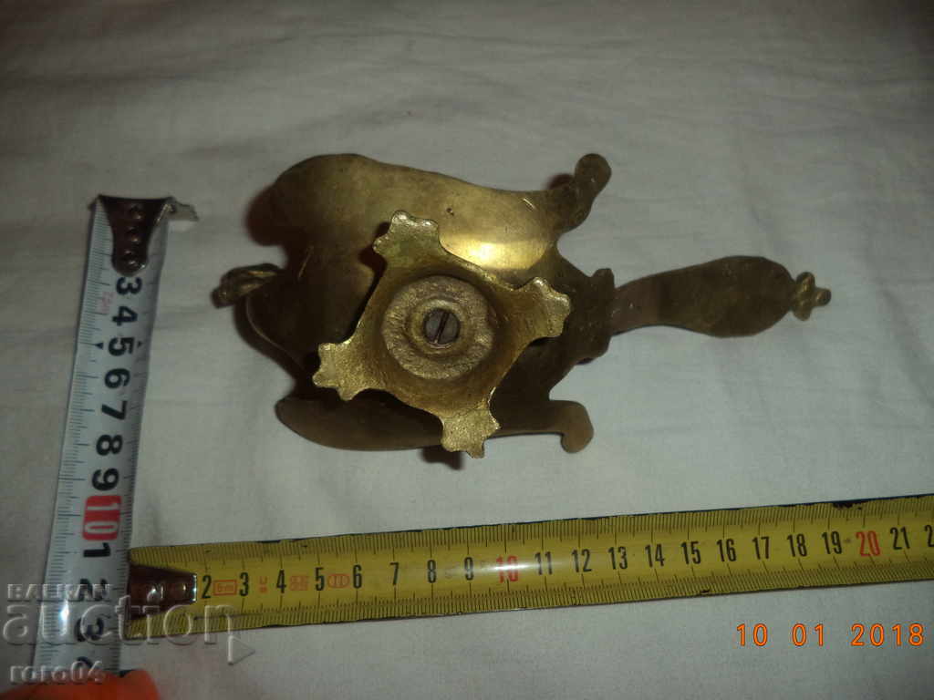 BEAUTY STAR BRONZE CANDLE - WEDDING BABY - 7 BEAUTY STAR BRONZE CANDLE - WEDDING BABY - 7