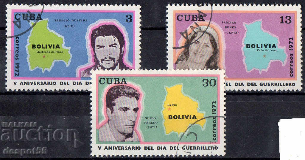 1972. Κούβα. - Ημέρα των ανταρτών.