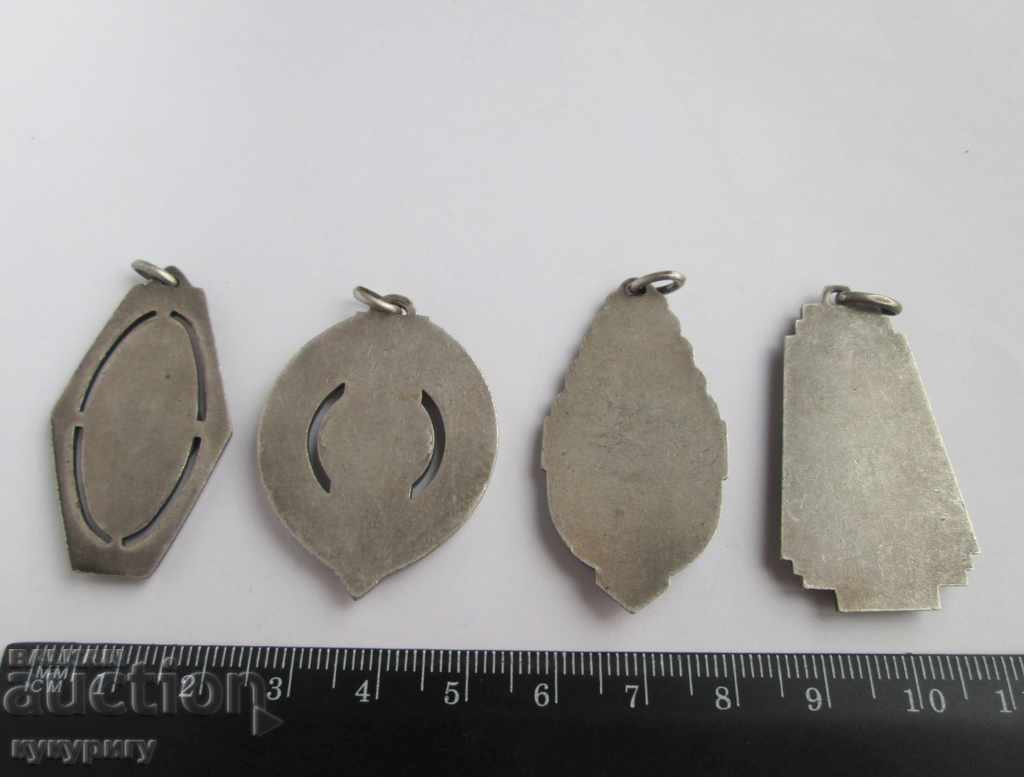 Lot of 4 ancient sports medals collection - 6 Lot of 4 ancient sports medals collection - 6