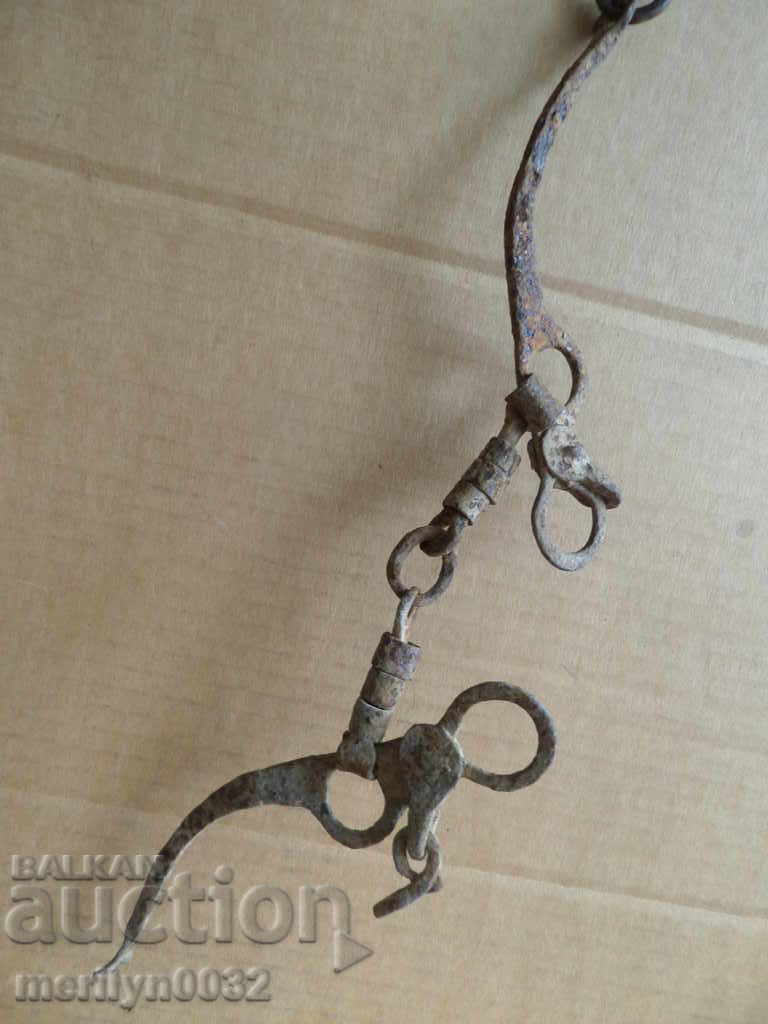 Delivery of Ottoman hand forged bridle, wrought iron, cavalry Delivery of Ottoman hand forged bridle, wrought iron, cavalry