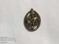 Old gilt pendant