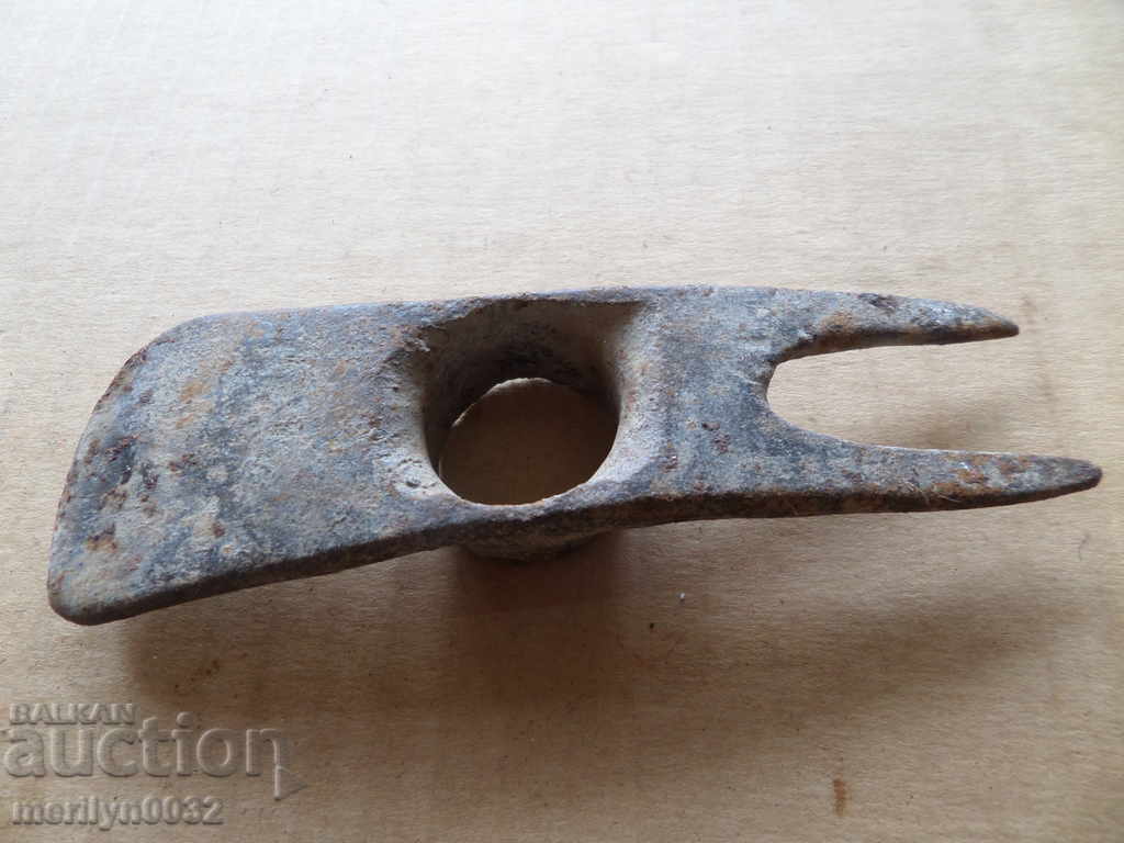 Forged chap, hoe, agricultural instrument, wrought iron - 6 Forged chap, hoe, agricultural instrument, wrought iron - 6