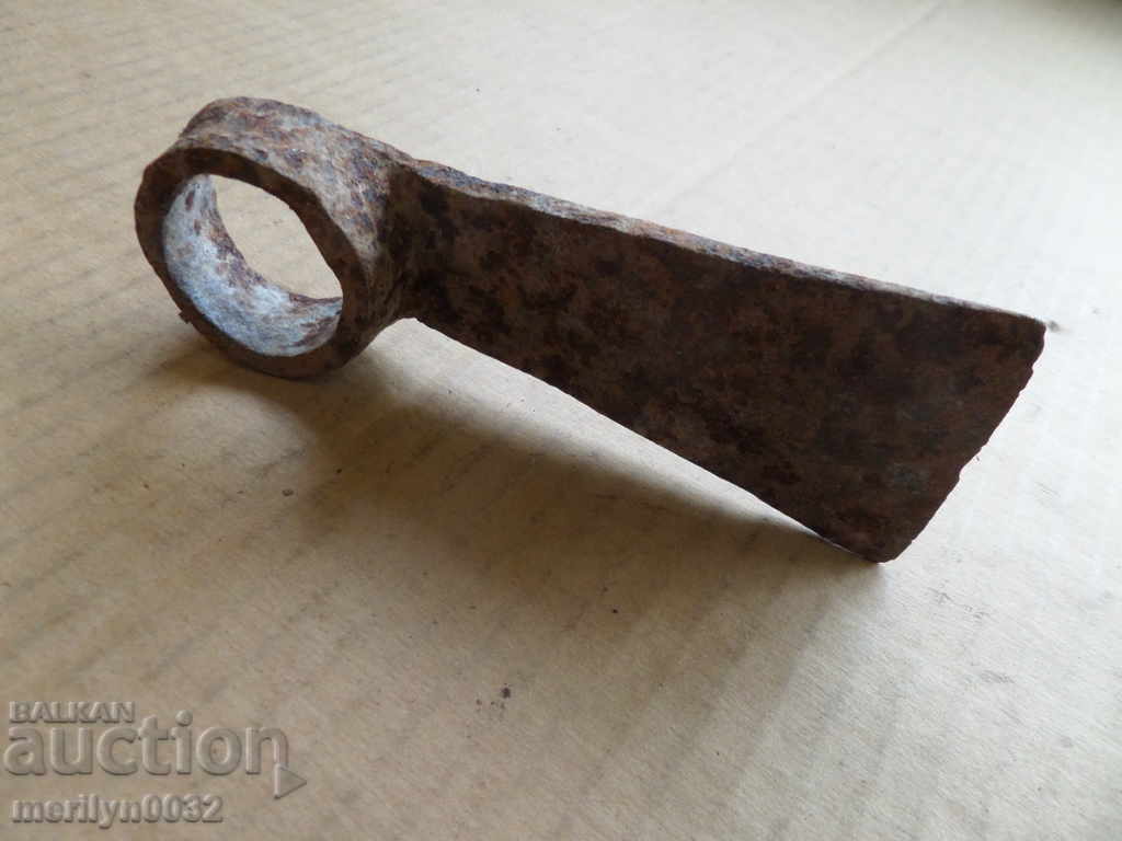 Forged chap, hoe, agricultural instrument, wrought iron - 7