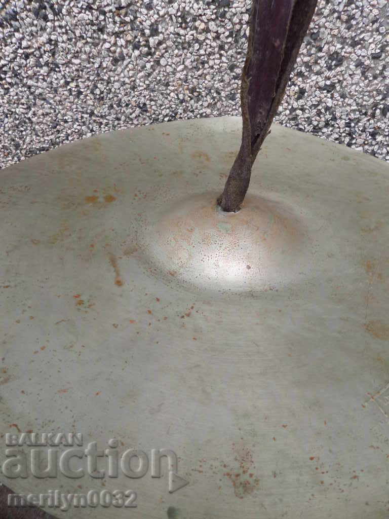 Old GDR Chinel Cymbals Instrument, drum - 7 Old GDR Chinel Cymbals Instrument, drum - 7