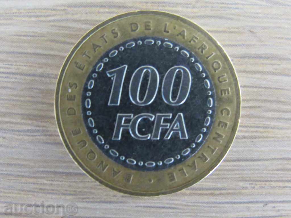 Central African States - 100 francs, 2006 -64L with price 3.50 BGN | € 1.79 Central African States - 100 francs, 2006 -64L with price 3.50 BGN | € 1.79