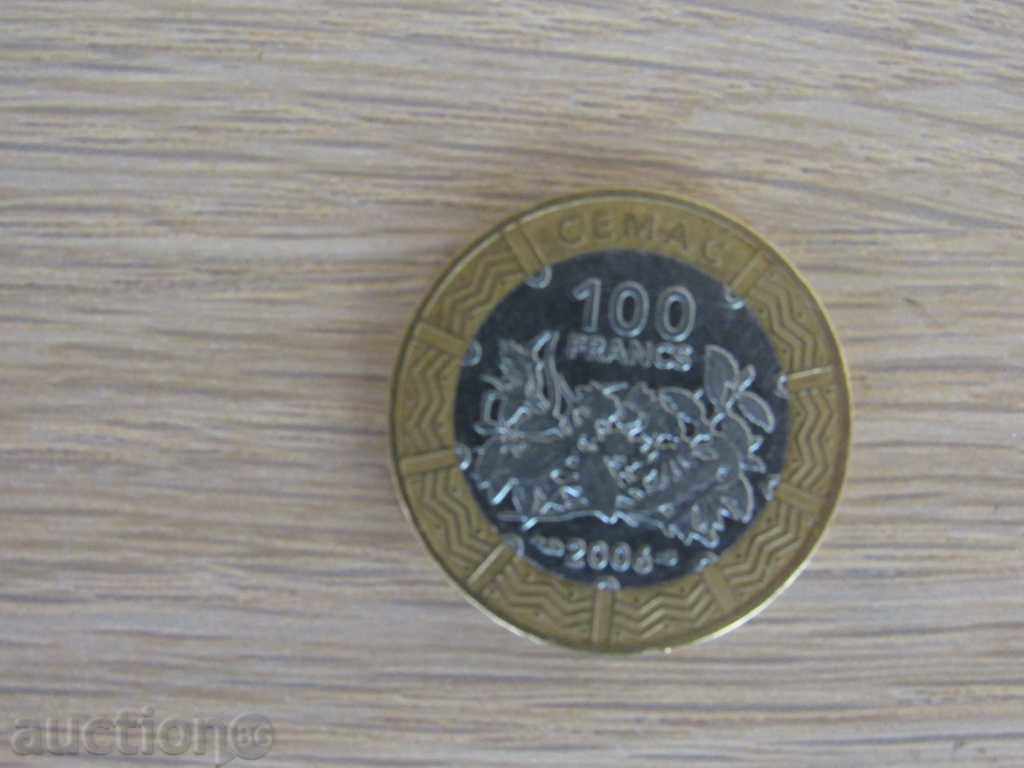 Auction Central African States - 100 francs, 2006 -64L Auction Central African States - 100 francs, 2006 -64L