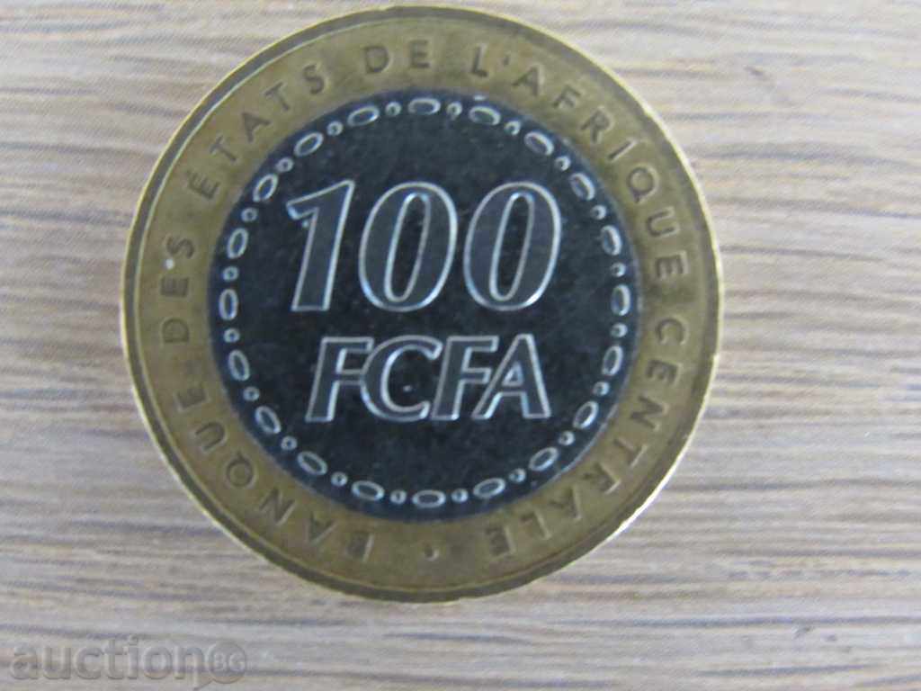 Statele din Africa Centrală - 100 de franci în 2006 -64L