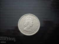monedă 1 rupia Mauritius