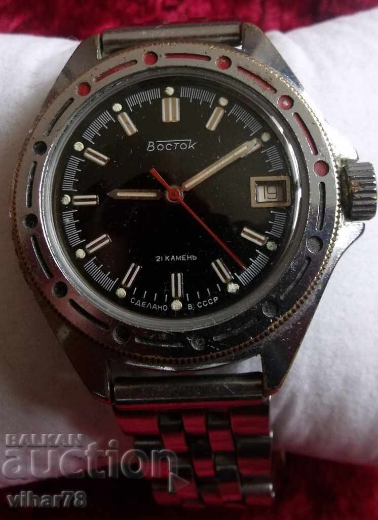 MEN'S HANDMADE VOSTOCK-COMANDRIC AUTOMATIC with price € 99.99 | 195.56 BGN MEN'S HANDMADE VOSTOCK-COMANDRIC AUTOMATIC with price € 99.99 | 195.56 BGN