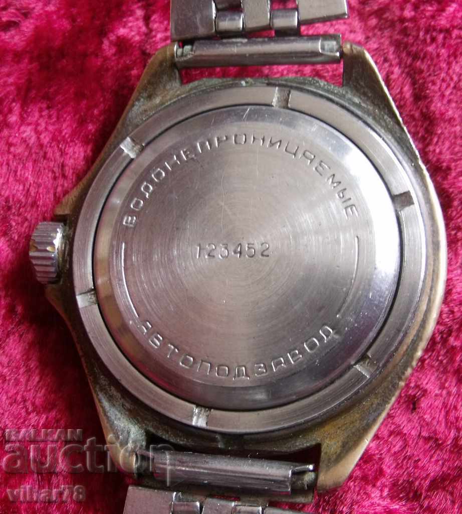 MEN'S HANDMADE VOSTOCK-COMANDRIC AUTOMATIC - 5 MEN'S HANDMADE VOSTOCK-COMANDRIC AUTOMATIC - 5