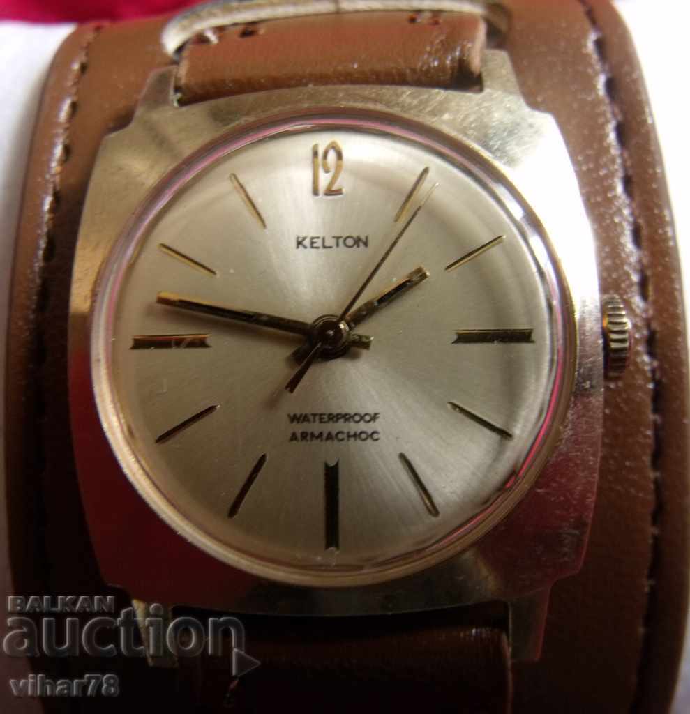 Επιχρυσωμένα MEN ρολόι Kelton