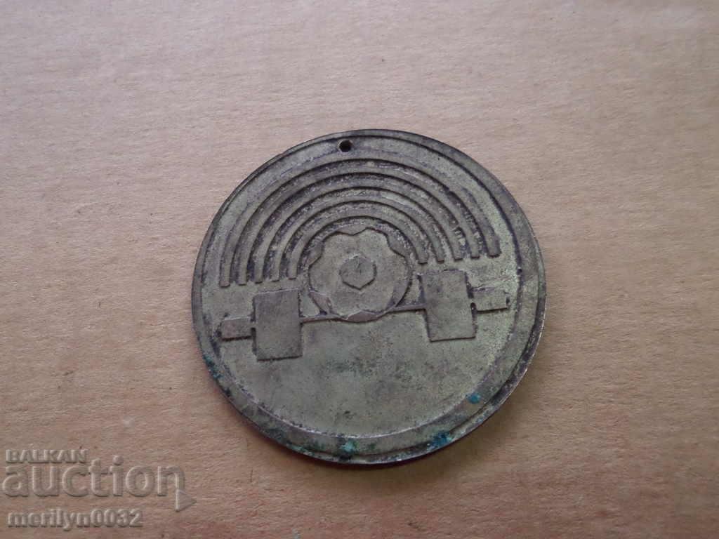 Plaque Medal Republic of Bulgaria BCP JSC Gabrovo - 5 Plaque Medal Republic of Bulgaria BCP JSC Gabrovo - 5