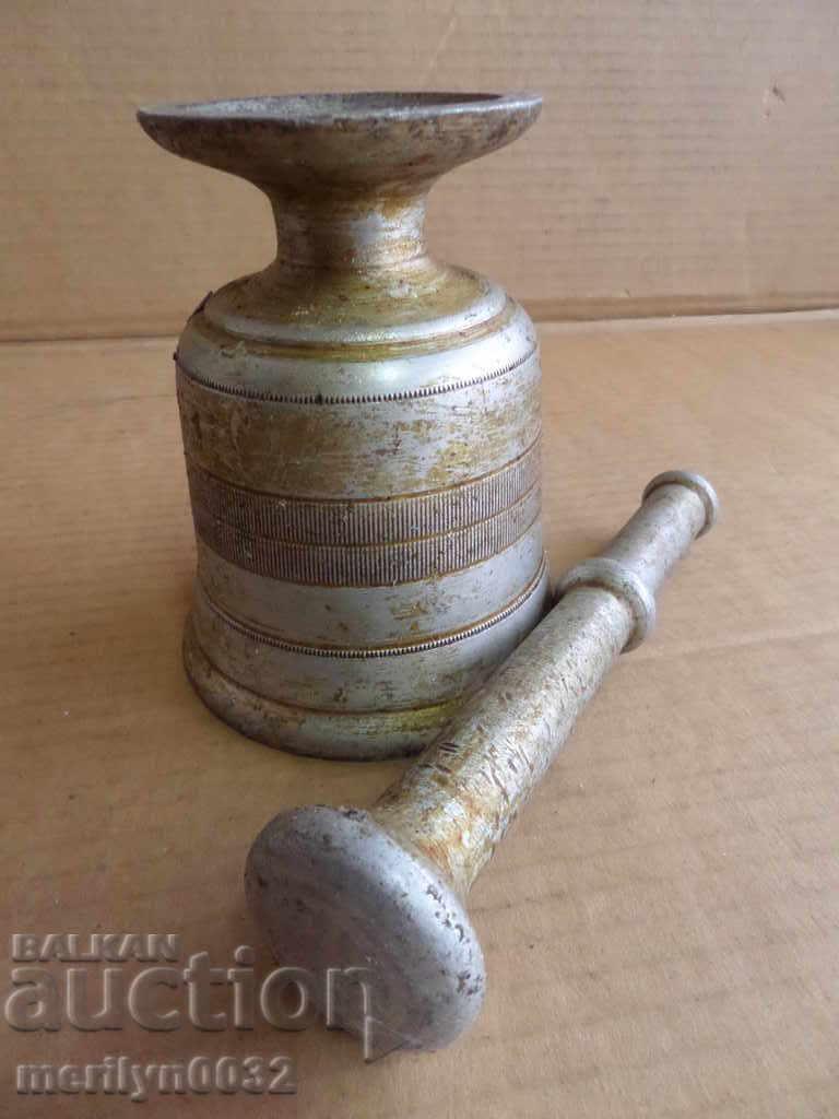 Aluminum mortar with hammer, mortar with price 49.00 BGN | € 25.05 Aluminum mortar with hammer, mortar with price 49.00 BGN | € 25.05
