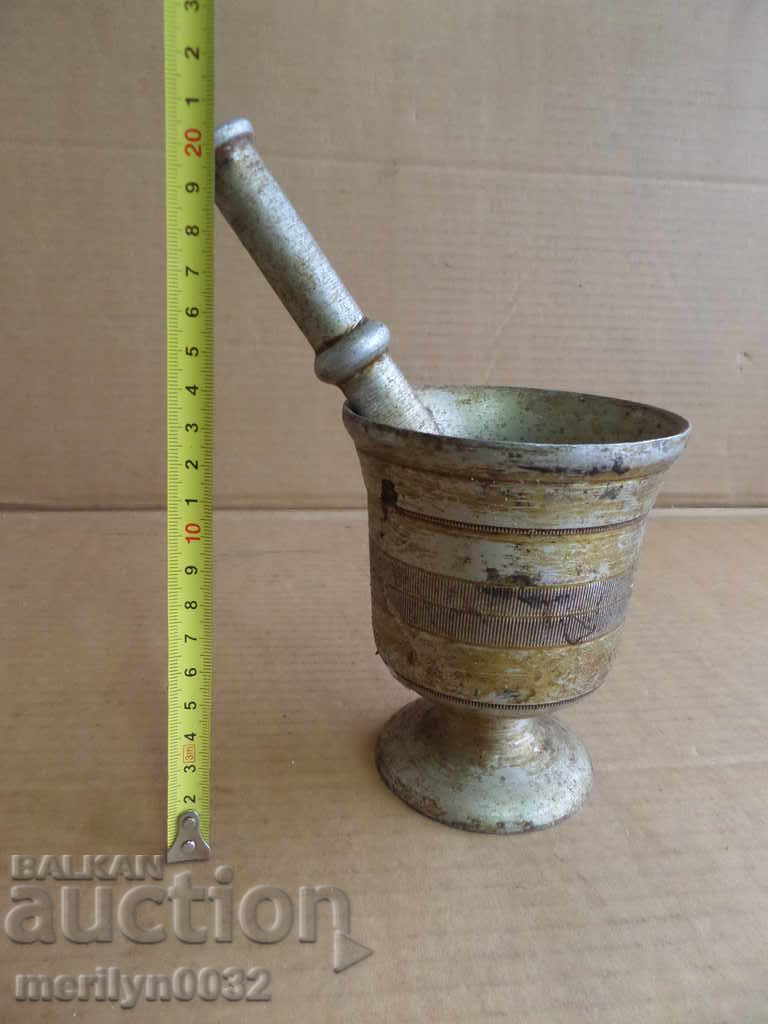 Delivery of Aluminum mortar with hammer, mortar Delivery of Aluminum mortar with hammer, mortar