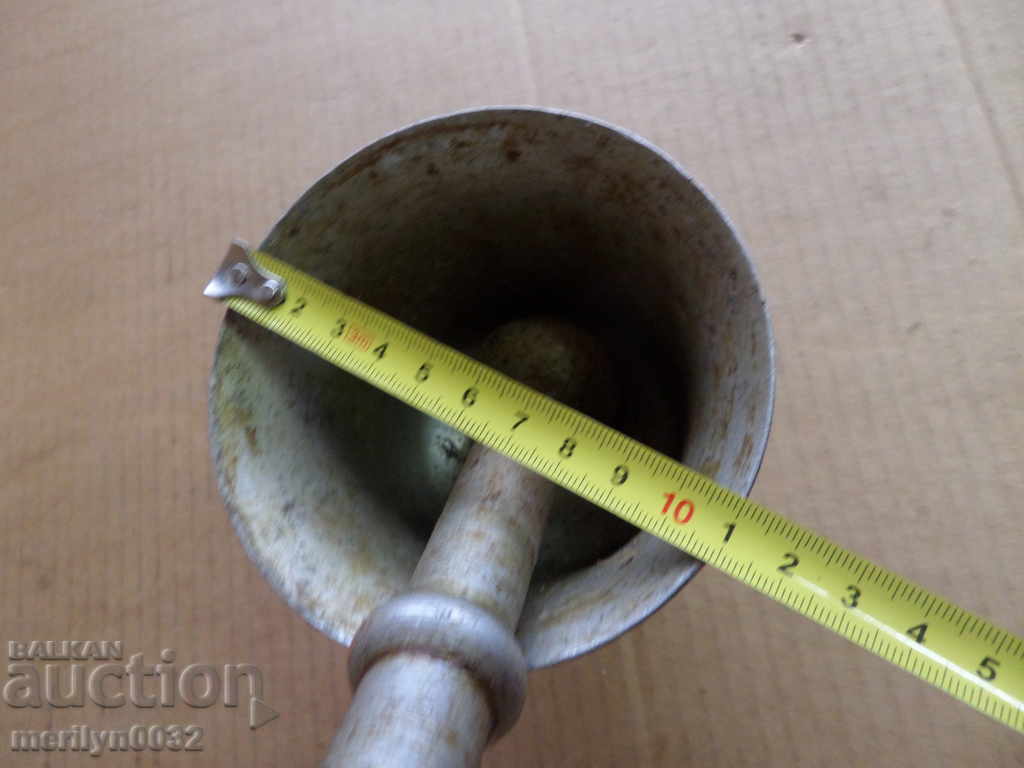 Aluminum mortar with hammer, mortar - 5 Aluminum mortar with hammer, mortar - 5