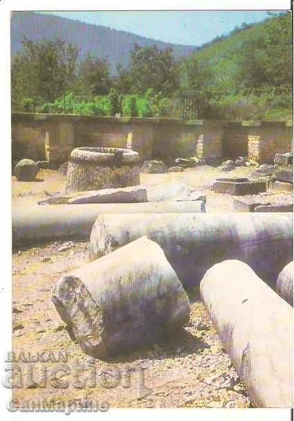 Καρτ ποστάλ της Βουλγαρίας Preslav ερείπια του Γύρου της Εκκλησίας 2 *
