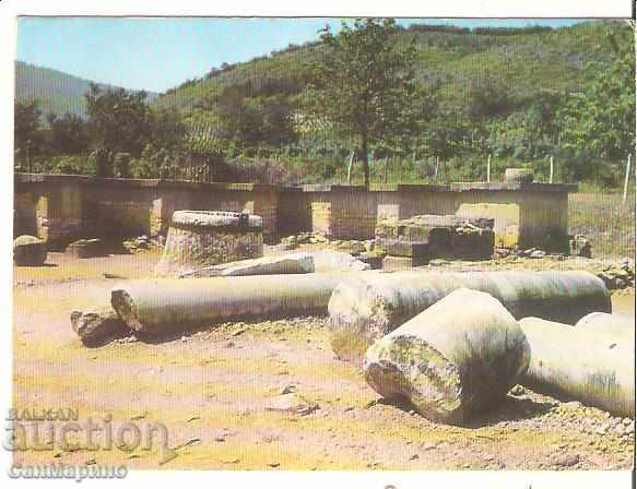 Καρτ ποστάλ της Βουλγαρίας Preslav ερείπια του Γύρου της Εκκλησίας 3 *