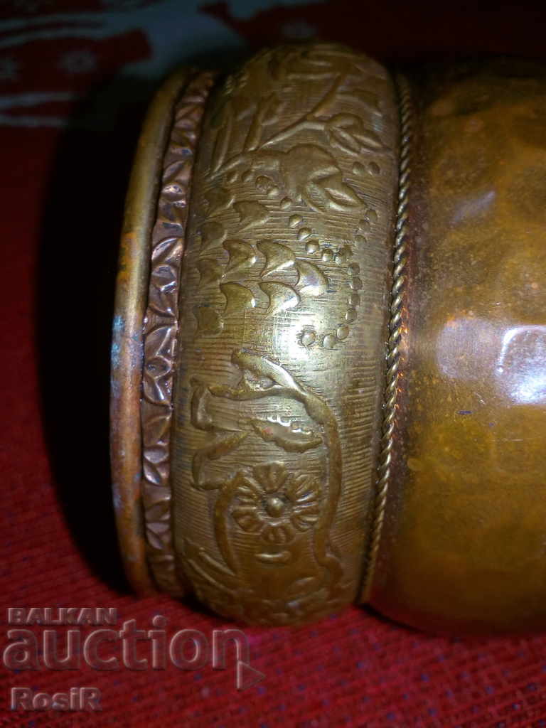 СТАРА МЕСИНГОВА ГРИВНА с цена 13.00 лв. | € 6.65 СТАРА МЕСИНГОВА ГРИВНА с цена 13.00 лв. | € 6.65