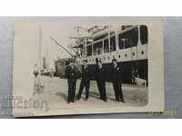 Fotografii vechi Portul Varna 1930 Navă